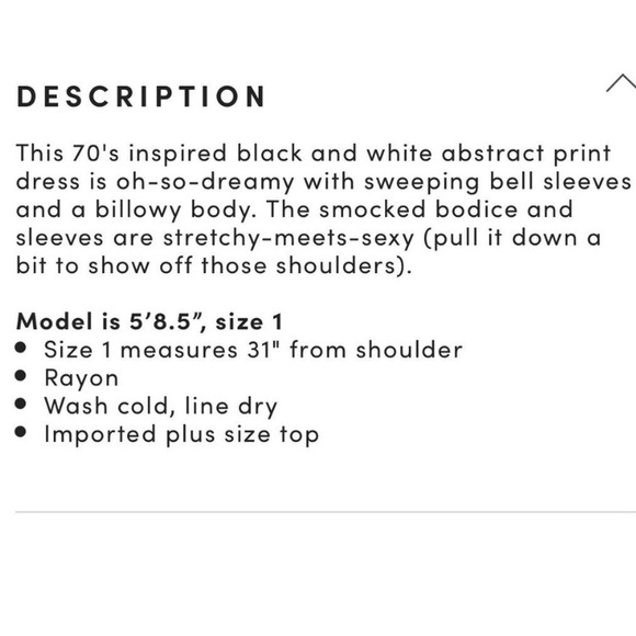 Smocked Bell Sleeve Dress - Picture 3 of 9